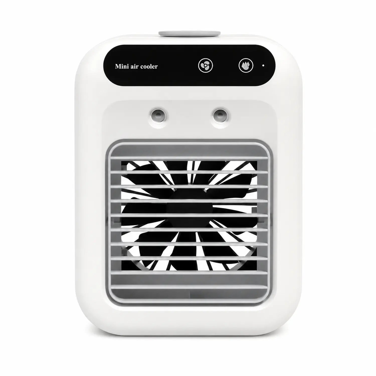 Portable USB Air Cooler with Water Tank & Rechargeable Battery