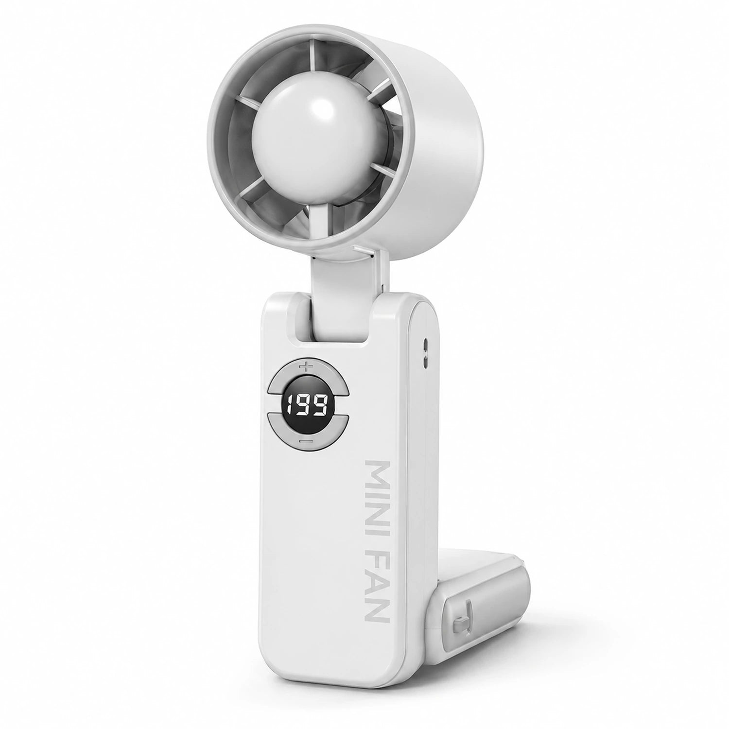 Portable Handheld Turbo Fan with LED Display