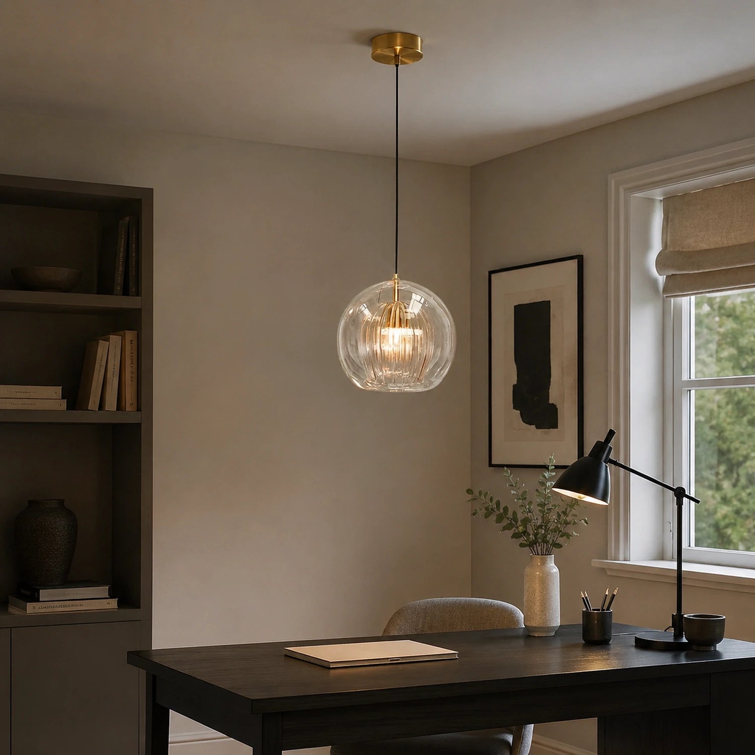 Modern Glass Pendant Light