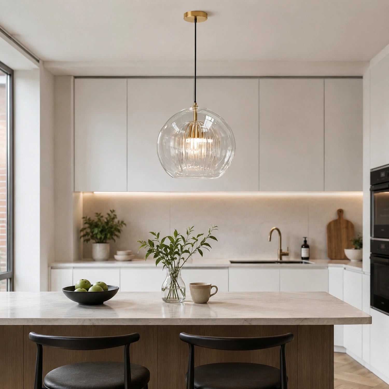 Modern Glass Pendant Light