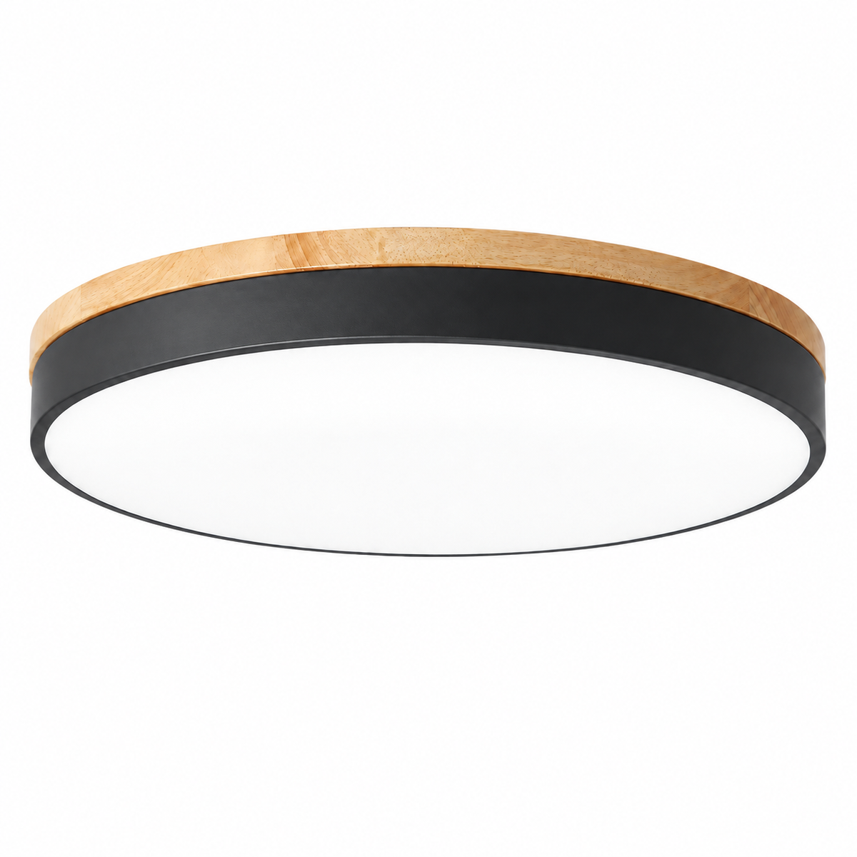 Wooden Flush Mount Ceiling Light