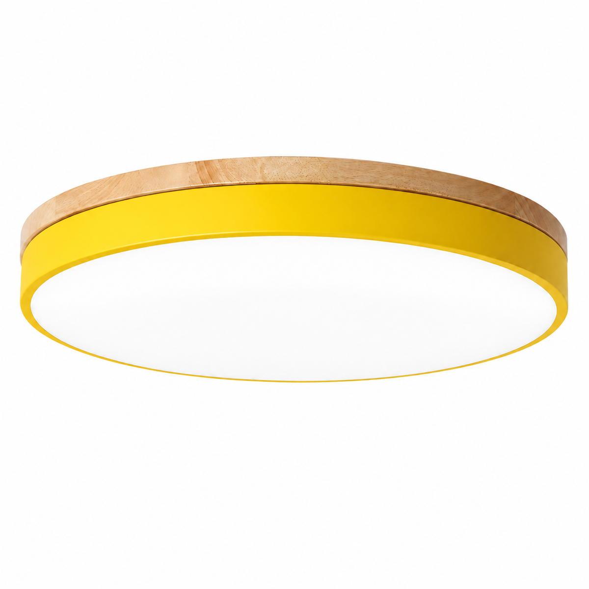 Wooden Flush Mount Ceiling Light