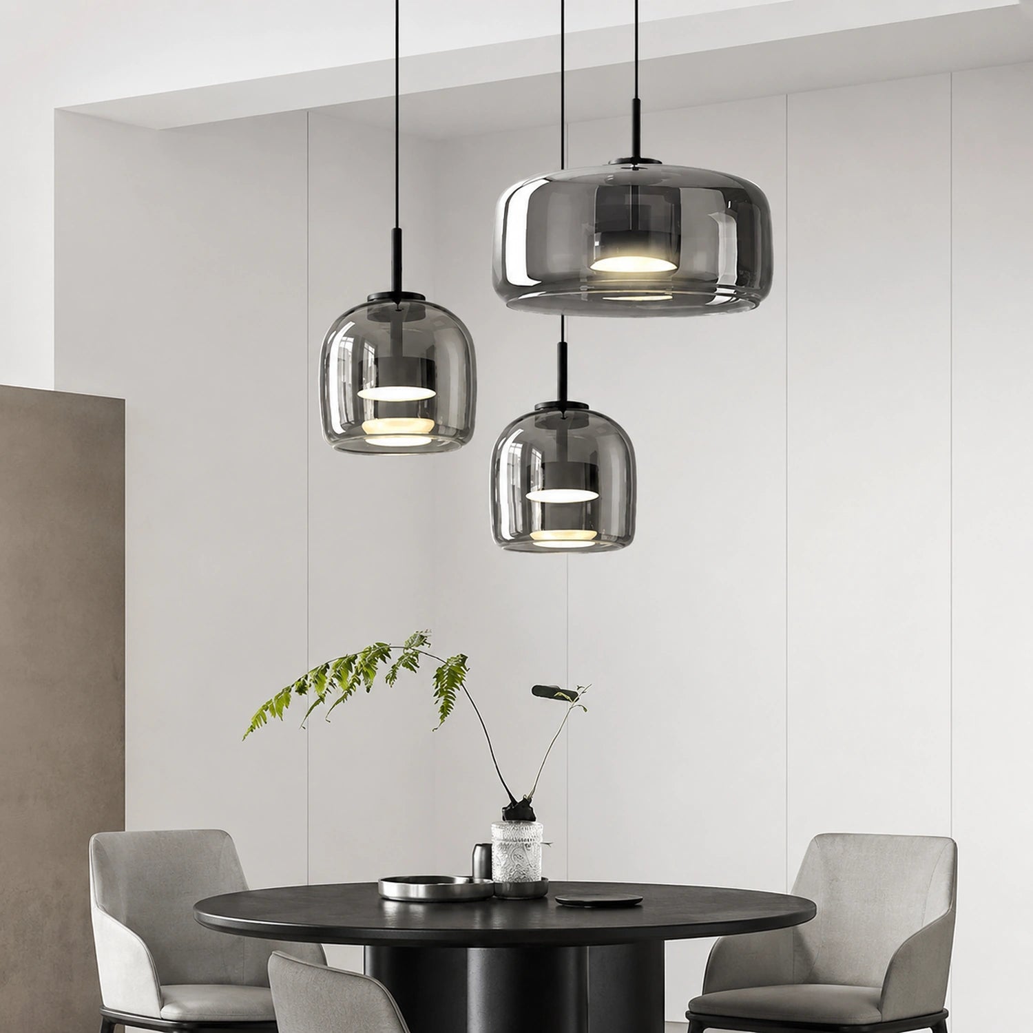 Modern Glass Pendant Light - Nordic Style
