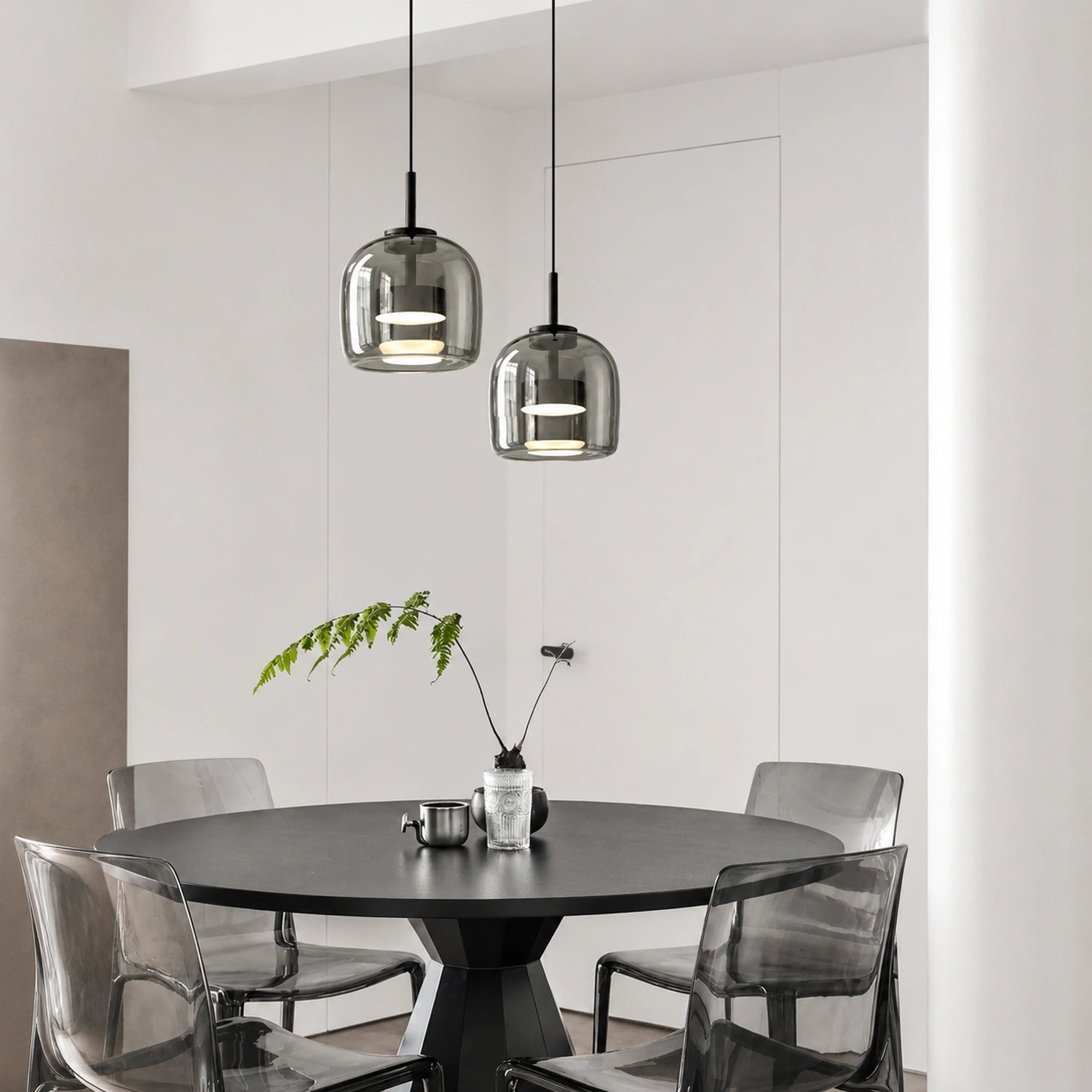 Modern Glass Pendant Light - Nordic Style