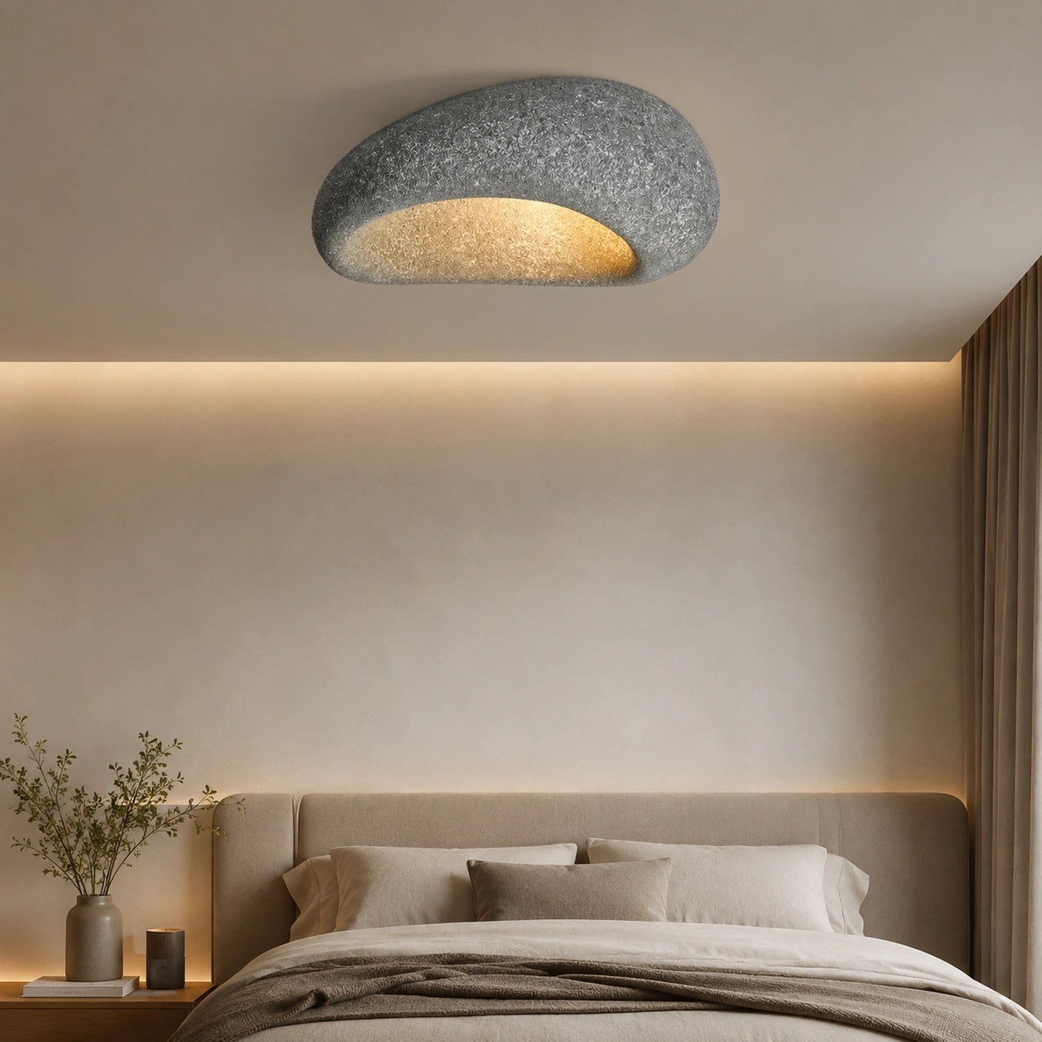 Nordic Wabi Sabi Style LED Ceiling Light