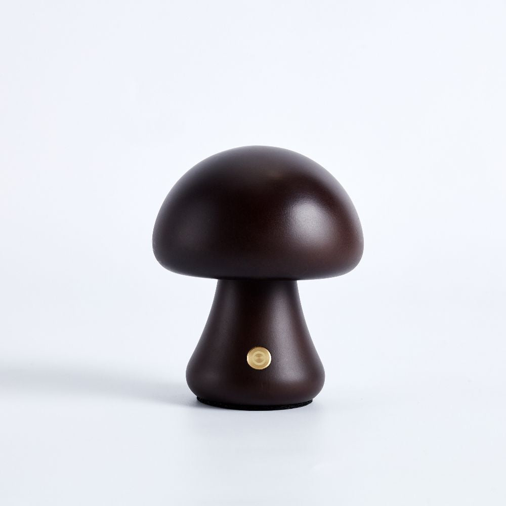 Modern Mushroom Bedside Table Lamp - Dome Shade