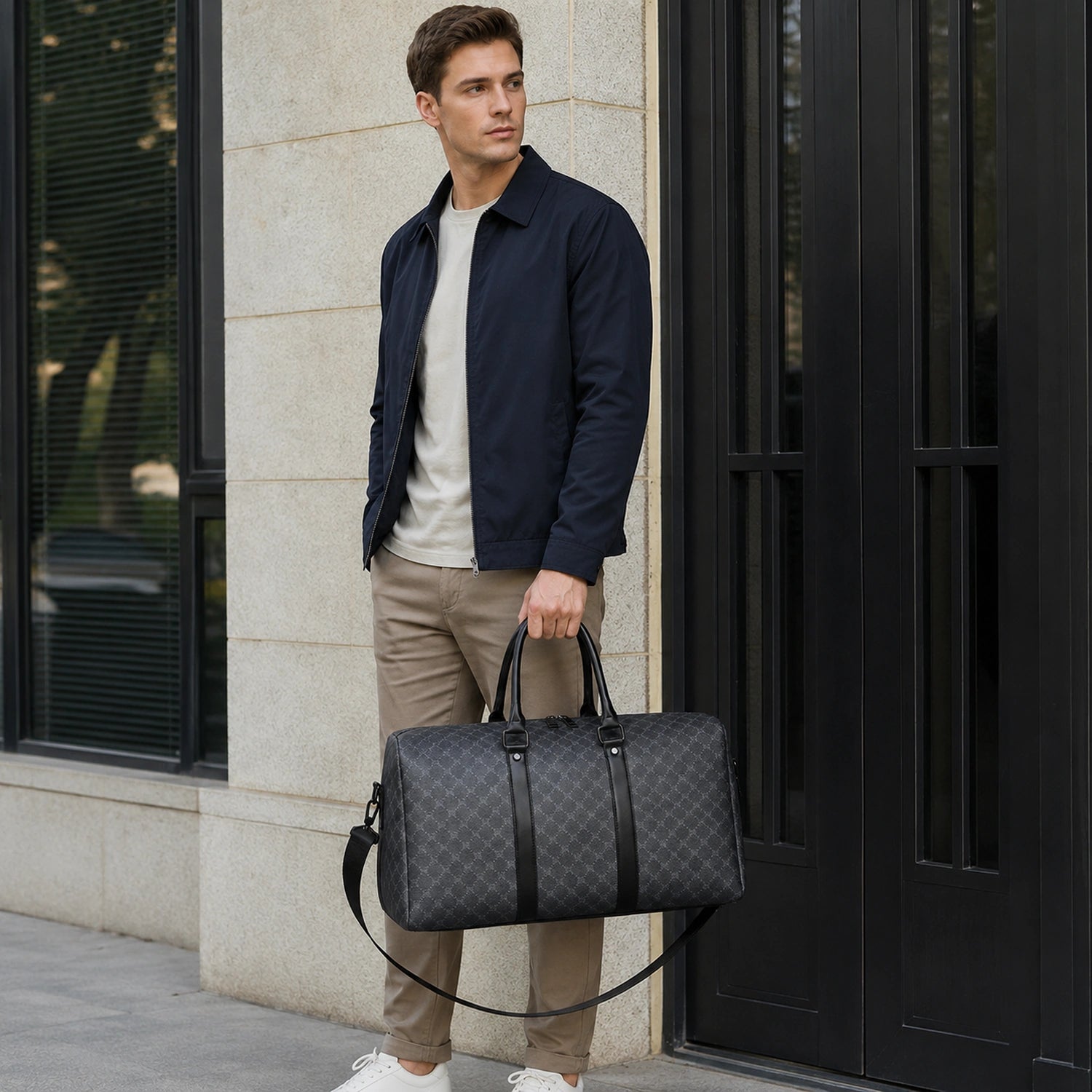 Men’s Large PU Travel Bag