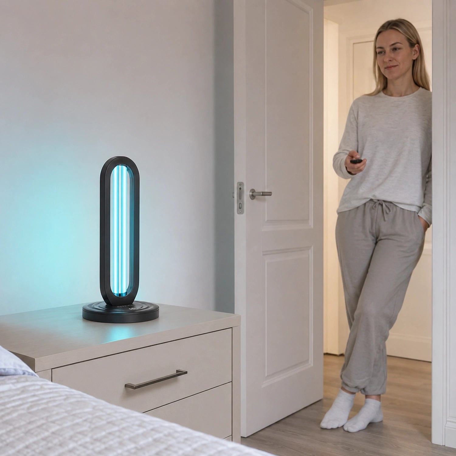 Remote Control Ultraviolet Sterilising Lamp, 38W