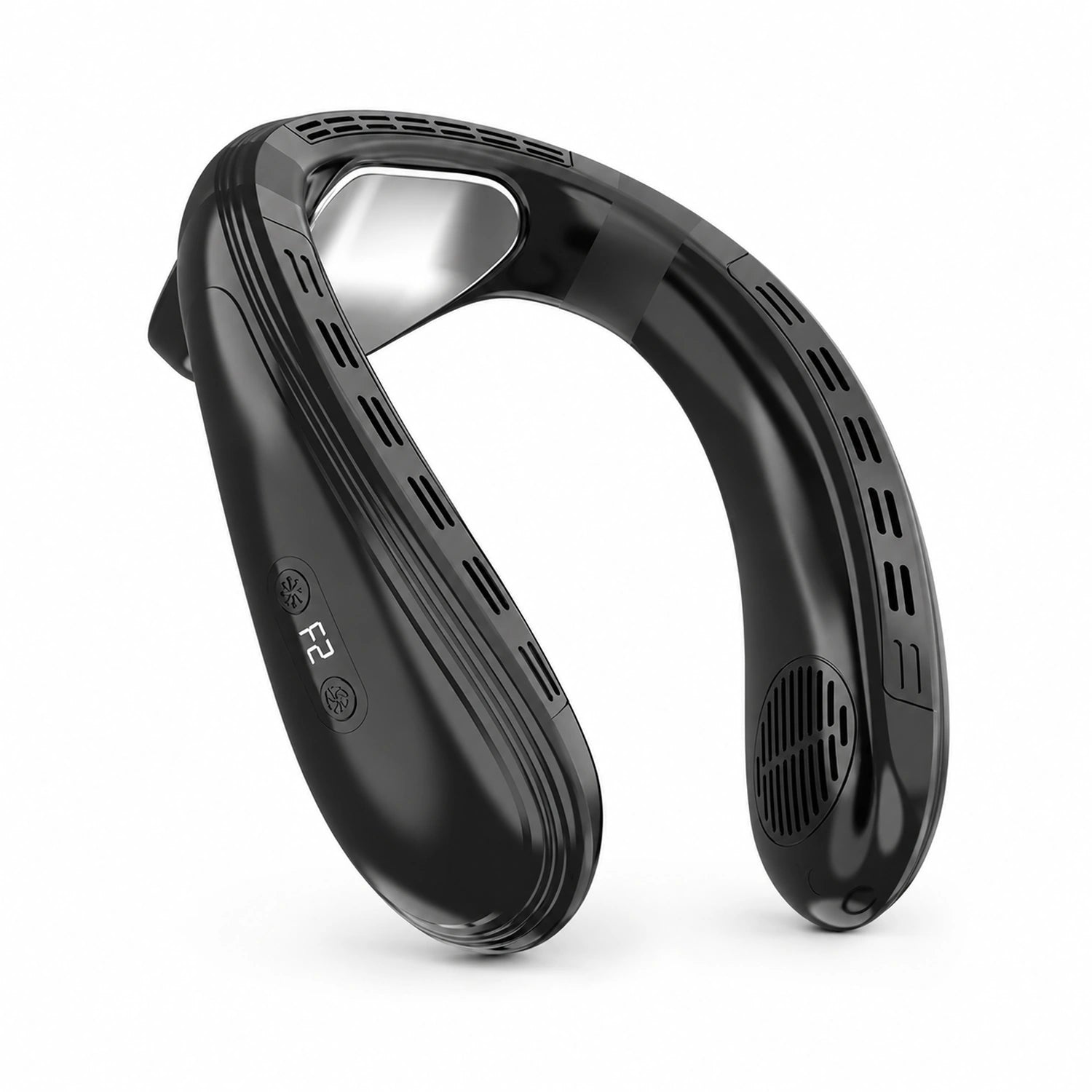 Portable Rechargeable Neck Cooling Fan with Semiconductor Cooling