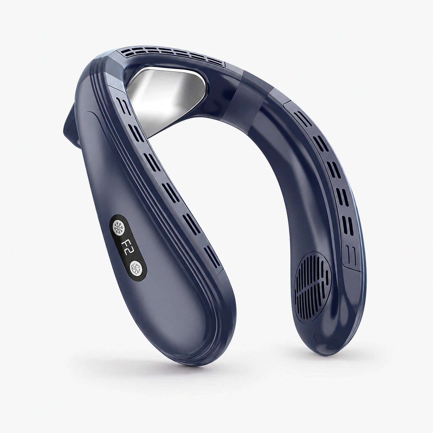 Portable Rechargeable Neck Cooling Fan with Semiconductor Cooling