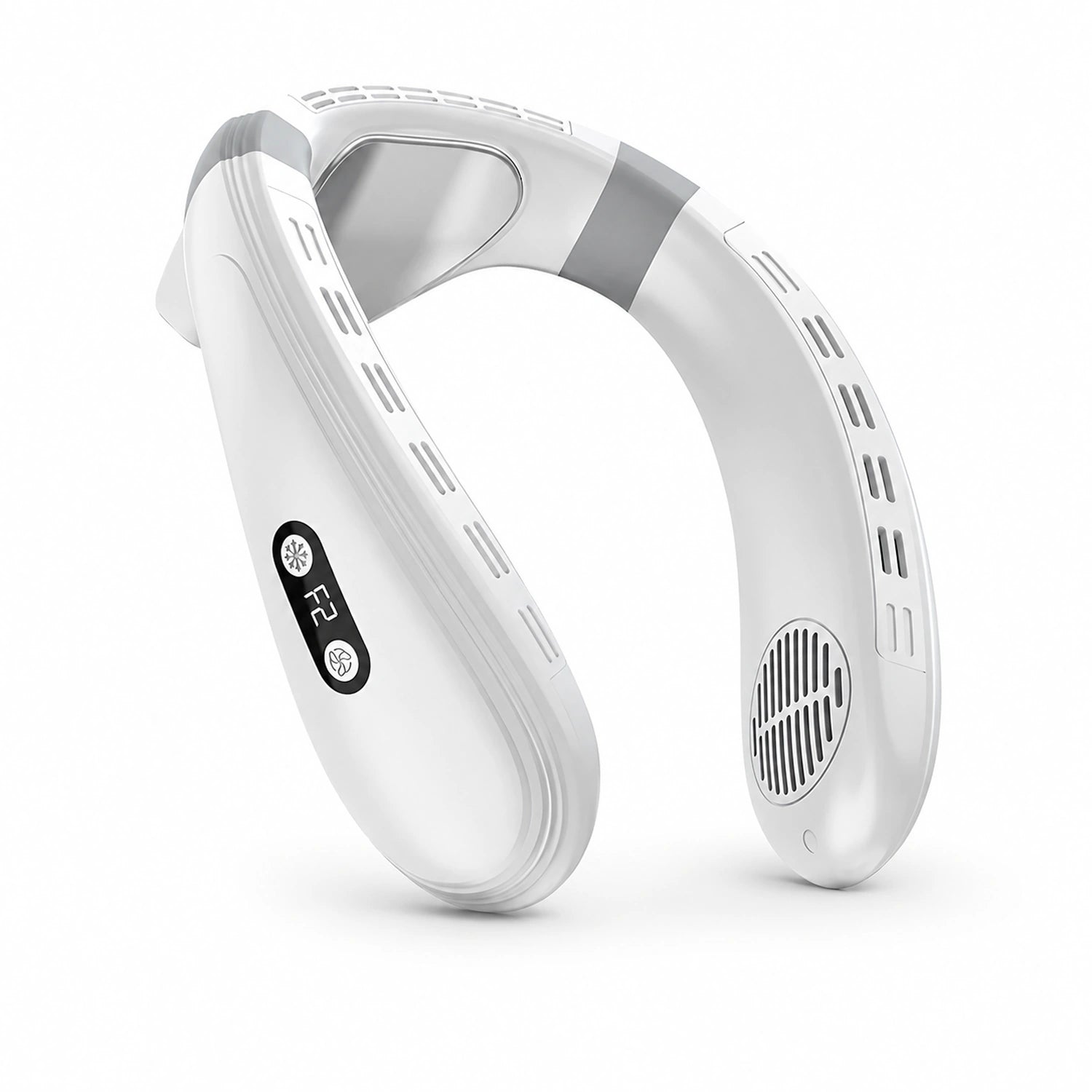 Portable Rechargeable Neck Cooling Fan with Semiconductor Cooling
