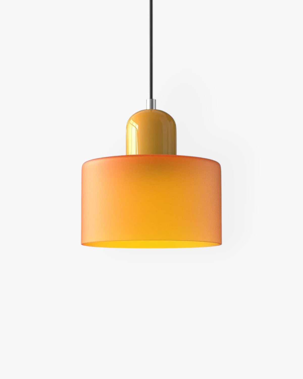 Modern Soft Illumination Glass Flush Mount Ambient Ceiling Light