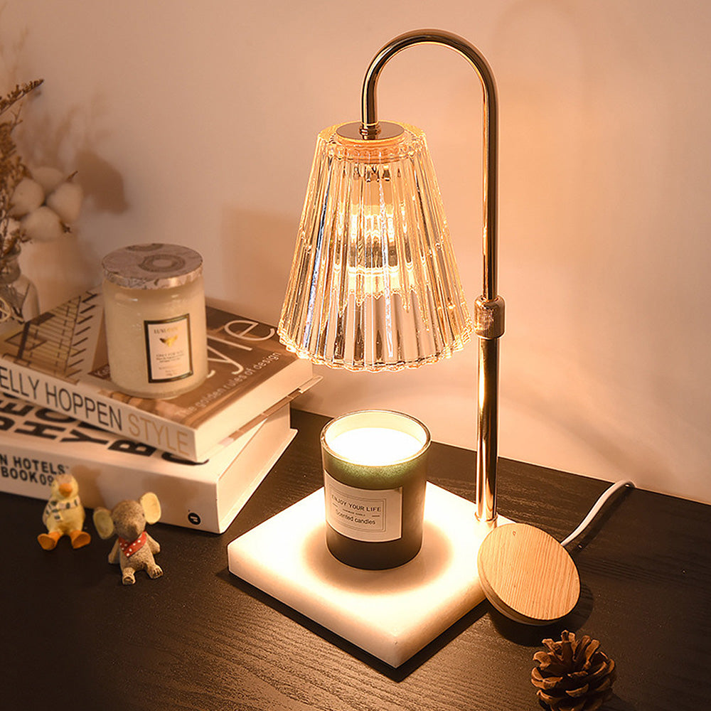 Nordic Contemporary Glass Mini Candle Warmer Lamp