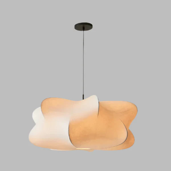 Japanese Wabi Sabi Silk Pendant Lamp