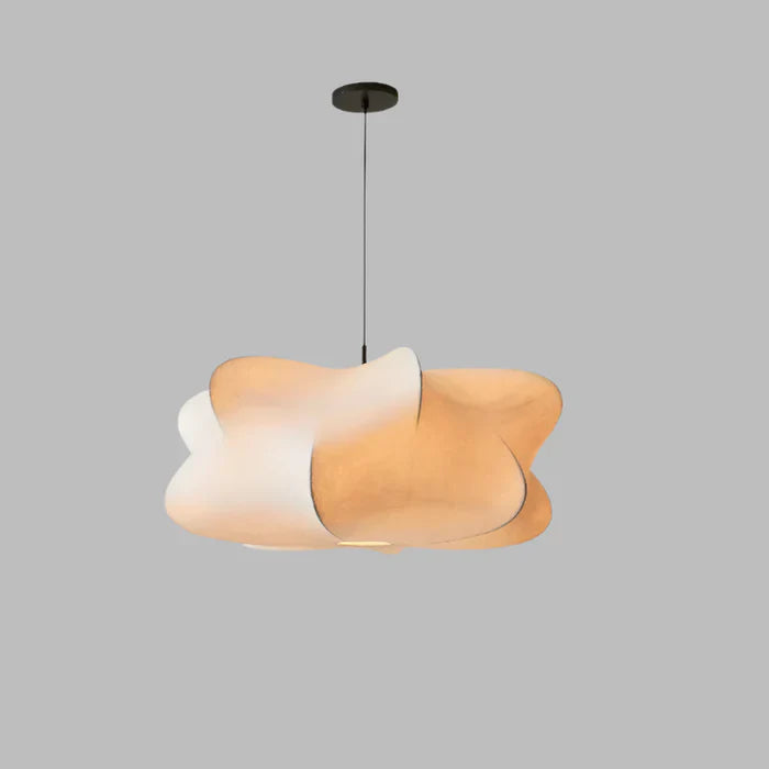 Japanese Wabi Sabi Silk Pendant Lamp