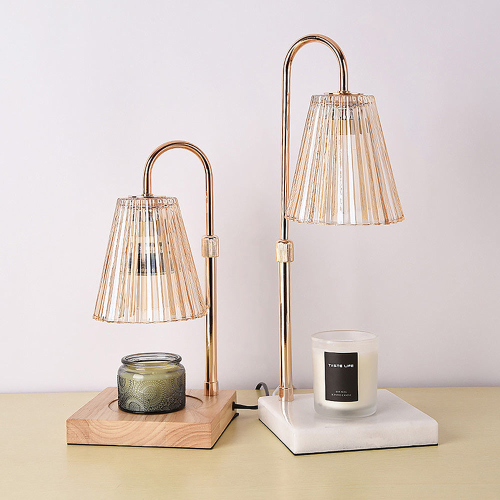 Nordic Contemporary Glass Mini Candle Warmer Lamp