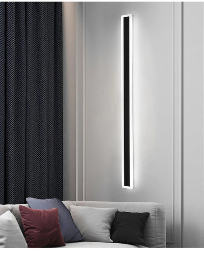 Modern Black Waterproof Led Outdoor Garden Wall Light