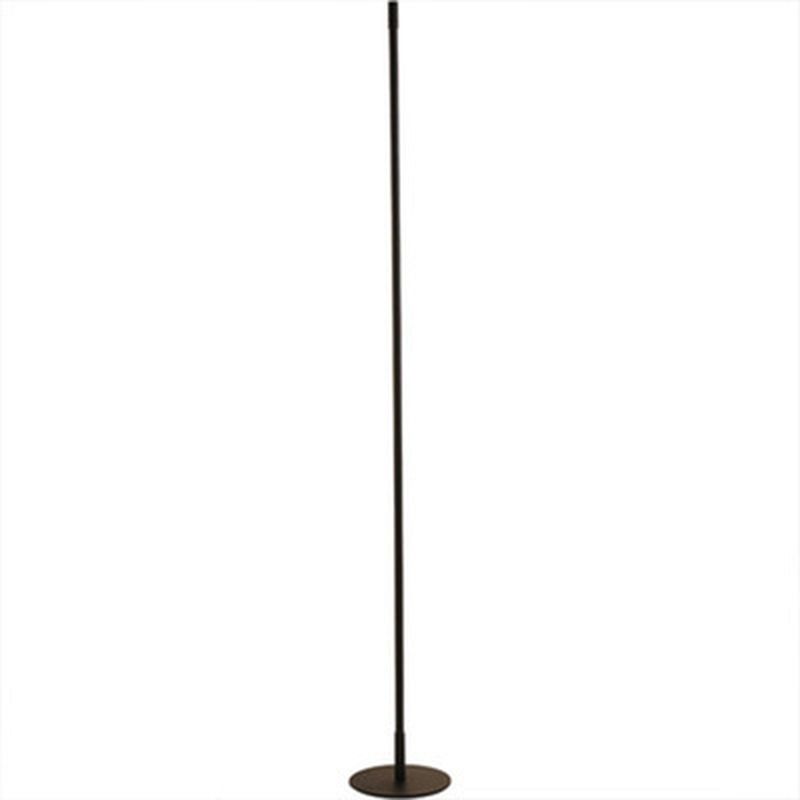 Modern Black Gold Dimmable LED Remote Control Floor Lamp