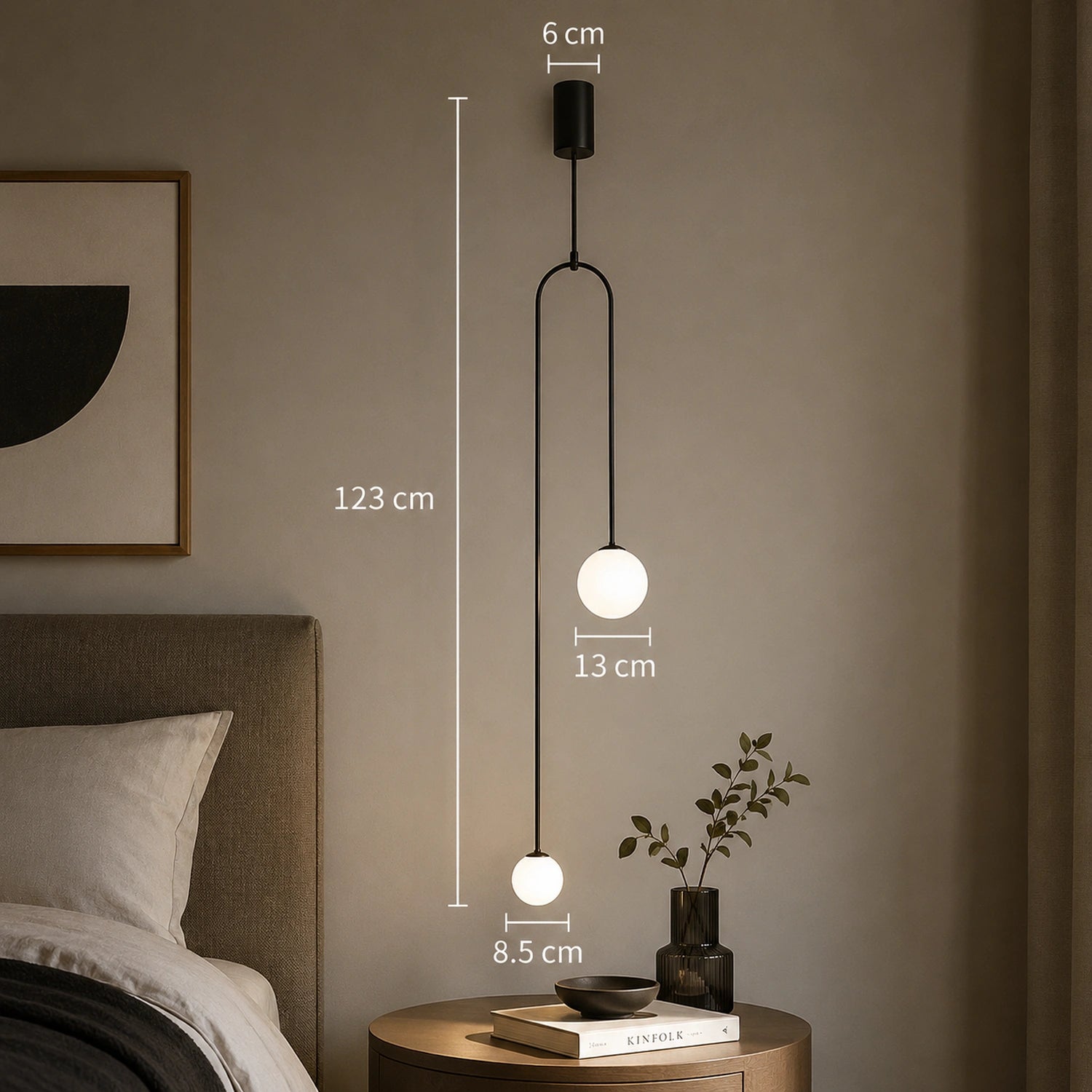 Modern Glass Ball Pendant Light