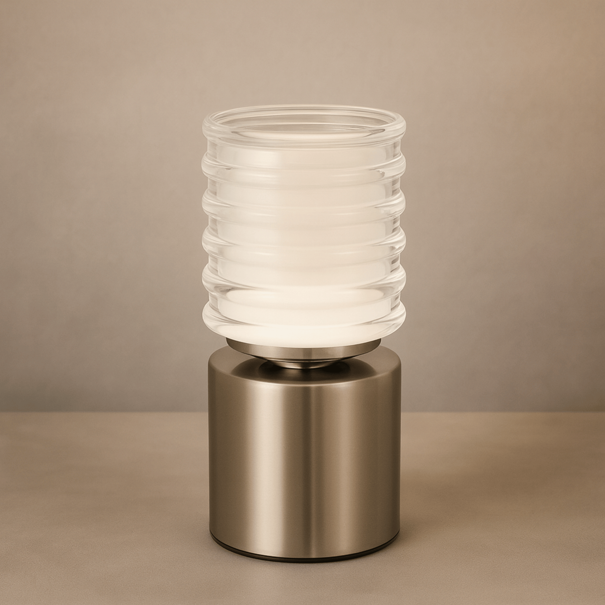 Cordless Metal Dome Table Lamp