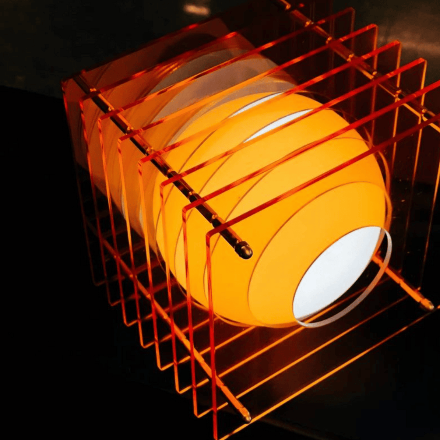 Portable RGB LED Cube Light for Bedroom & Living Room - Rechargeable - Wireless