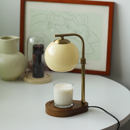 Nordic Candle Warmer Lamp Ambient Warm Light Home Decor Accent