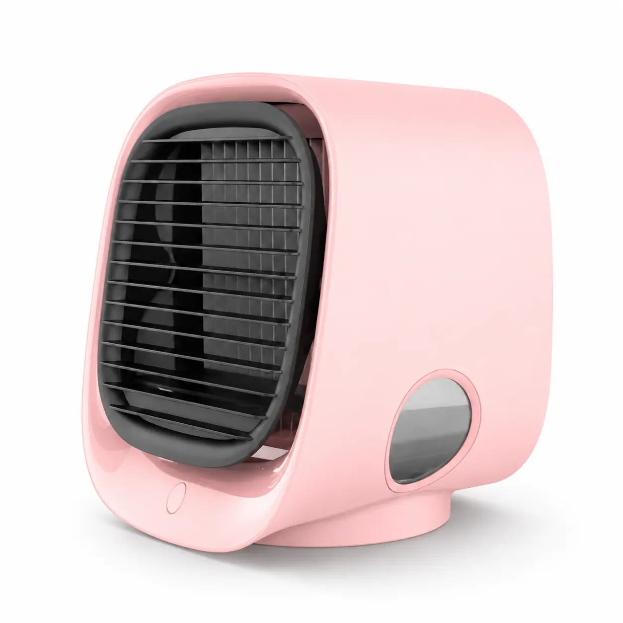 Desktop USB Air Cooler with Humidifying Mist - Portable Personal Fan for Desk or Bedside