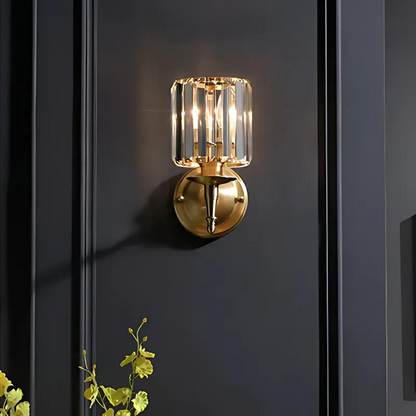 Vintage Brass Wall Sconce