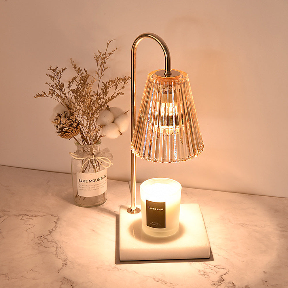 Nordic Contemporary Glass Mini Candle Warmer Lamp