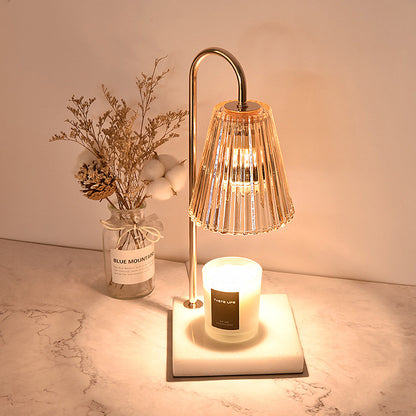 Nordic Contemporary Glass Mini Candle Warmer Lamp