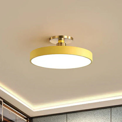 Nordic Modern Minimalist Round LED Ceiling Light