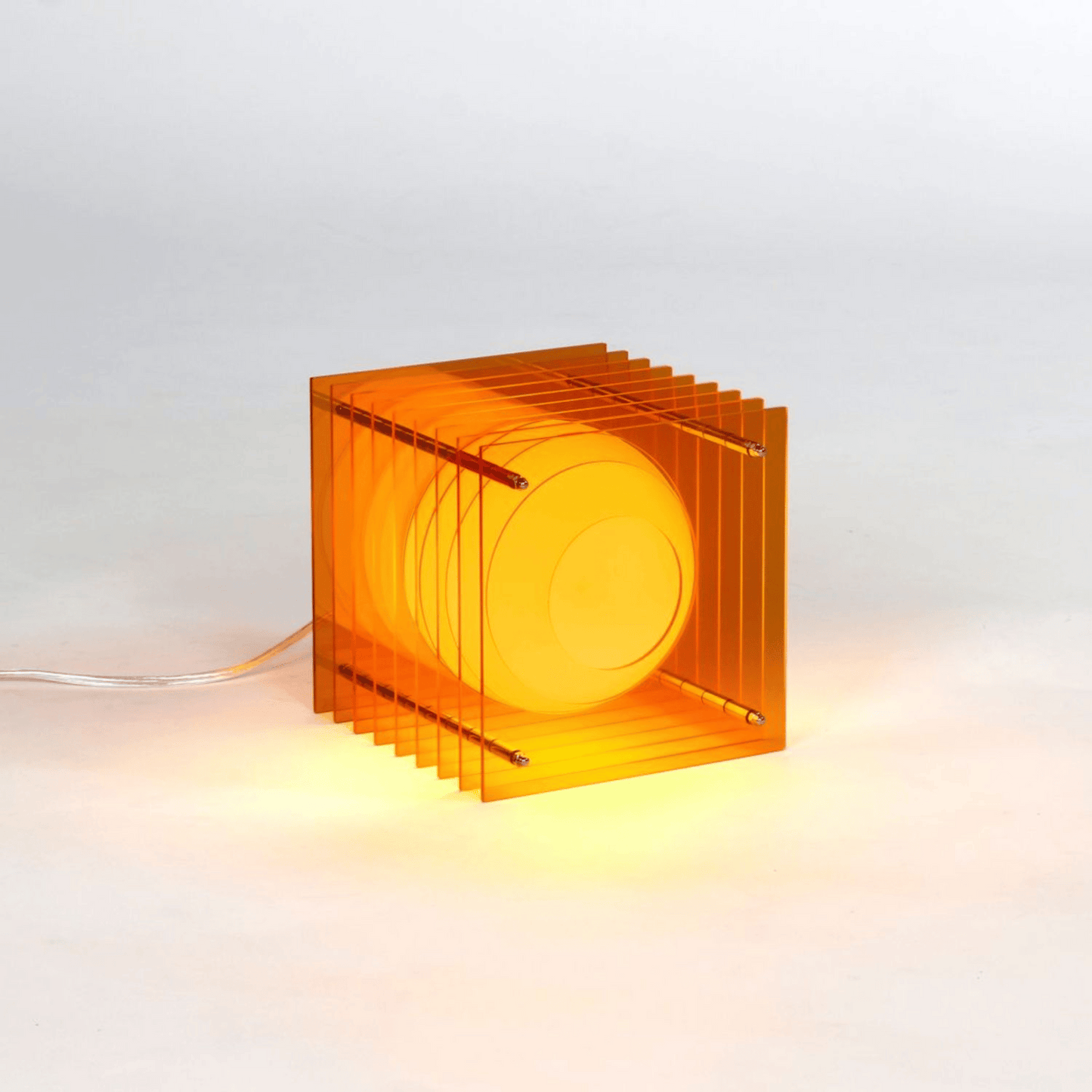 Portable RGB LED Cube Light for Bedroom & Living Room - Rechargeable - Wireless