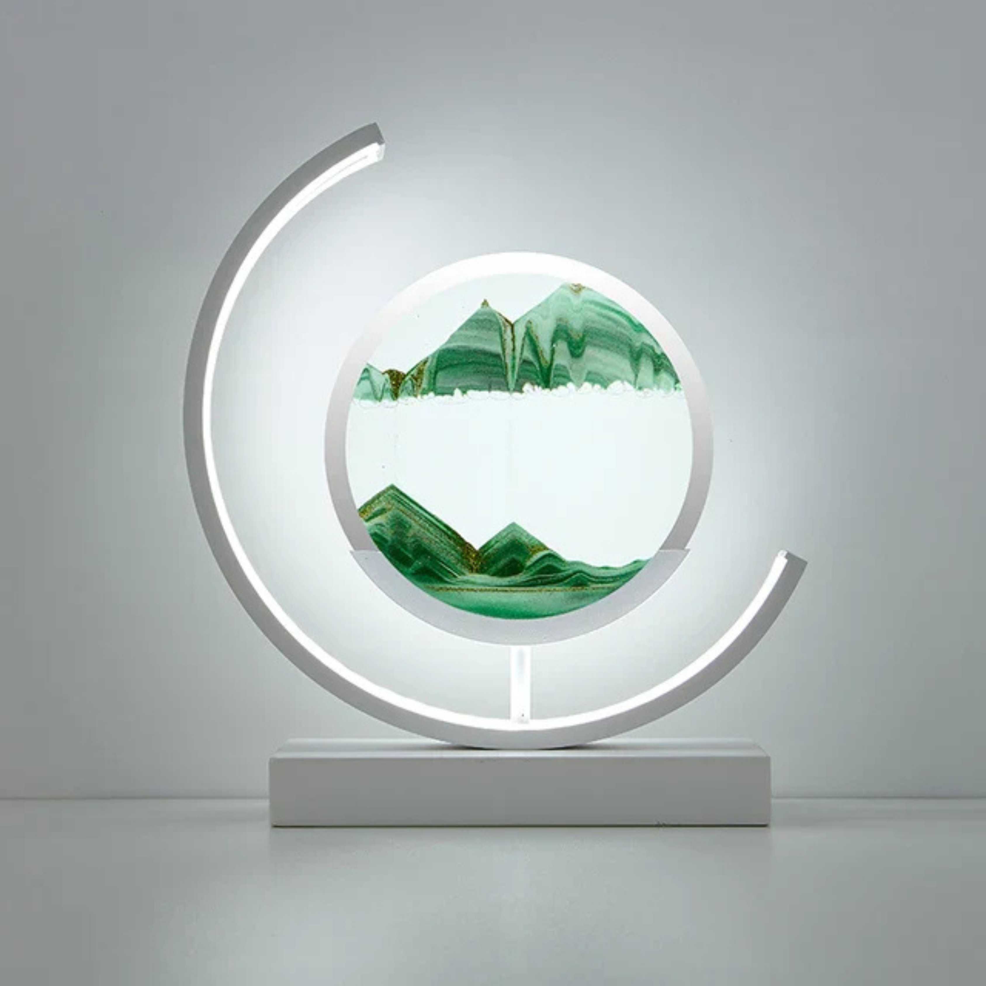 Kinetic Sand Art Ambient LED Contemporary Table Lamp