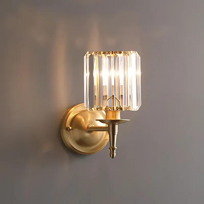 Vintage Brass Wall Sconce