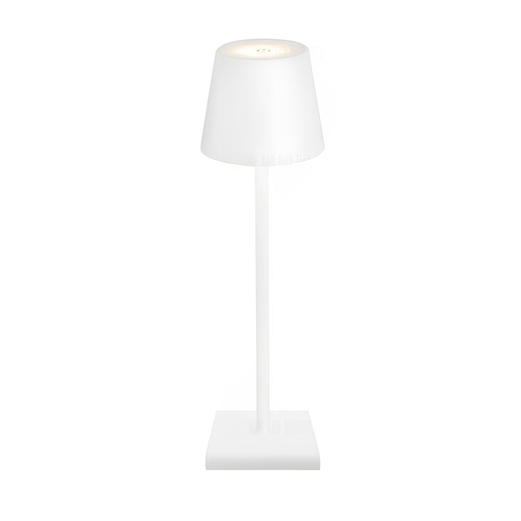 Modern Rechargeable Touch Control Aluminum Portable Bedside Table Lamp
