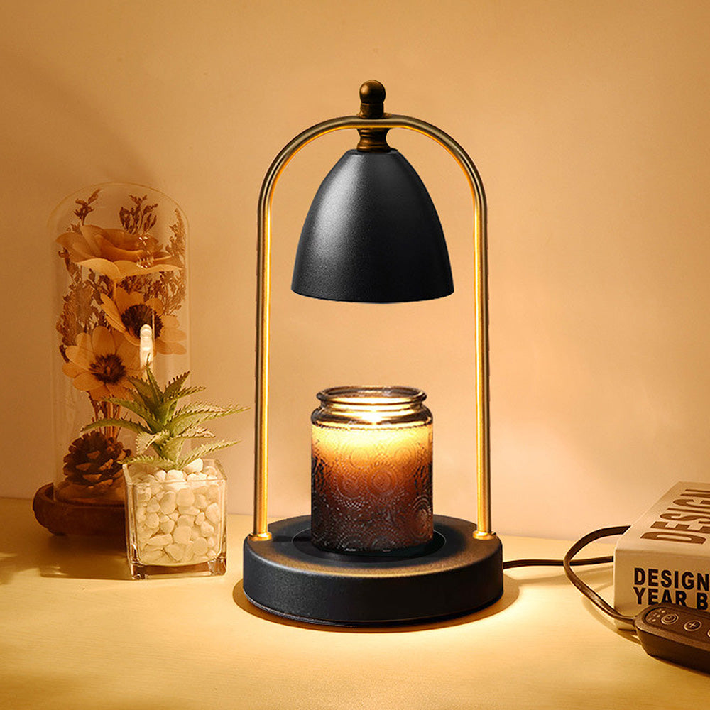 Contemporary Iron Mini Candle Warmer Lamp