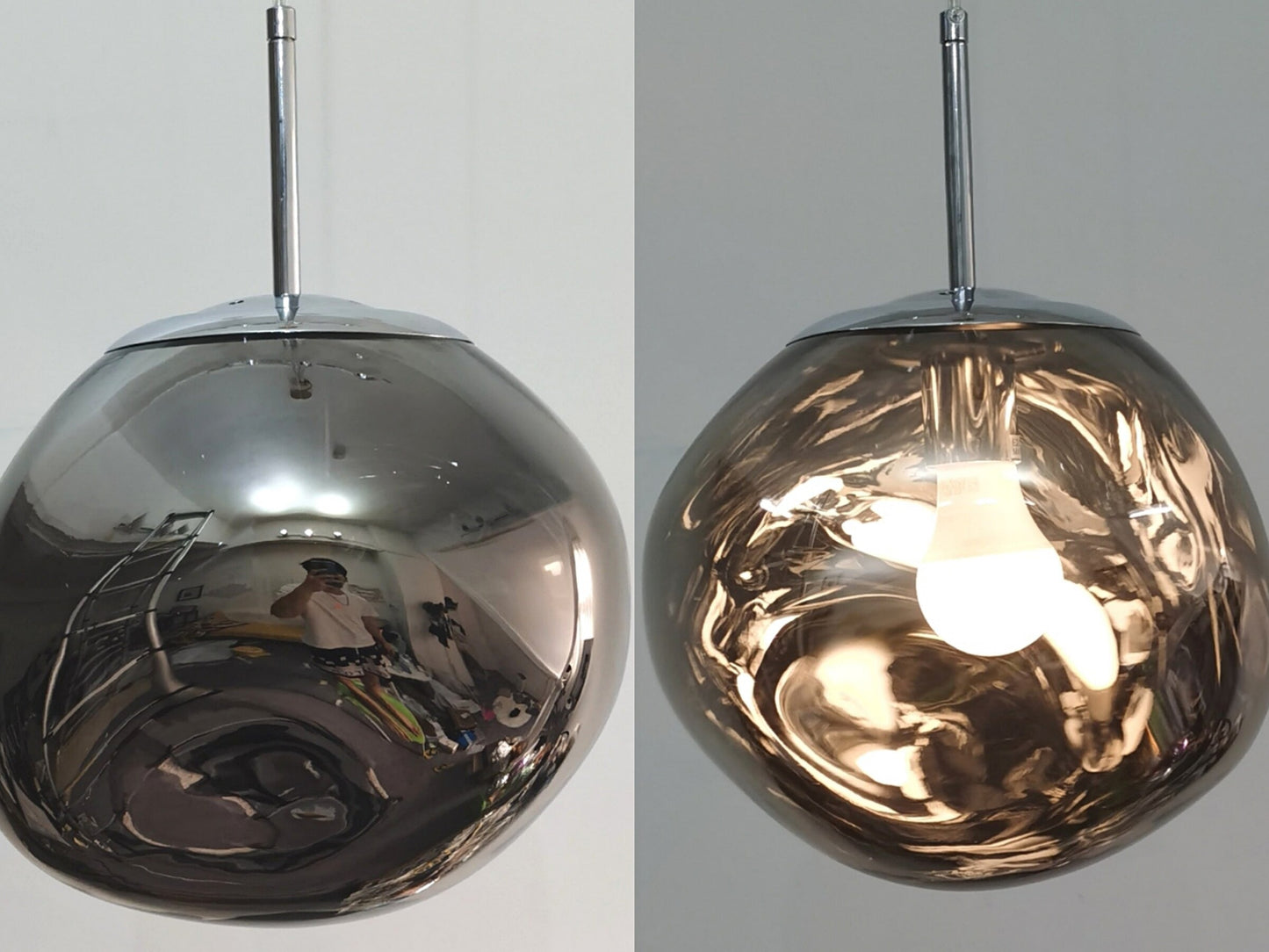 Sculptural Artistic Glass Modern Pendant Ceiling Light