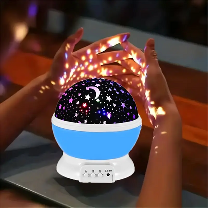 Star Projector Night Light For Bedroom - LED Galaxy Projector