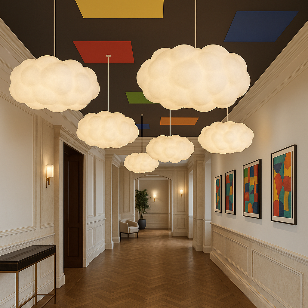 Modern Cloud Pendant Light