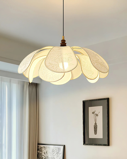 Elegant Floral Flush Mount Ceiling Light Warm 3000K Dining Kitchen