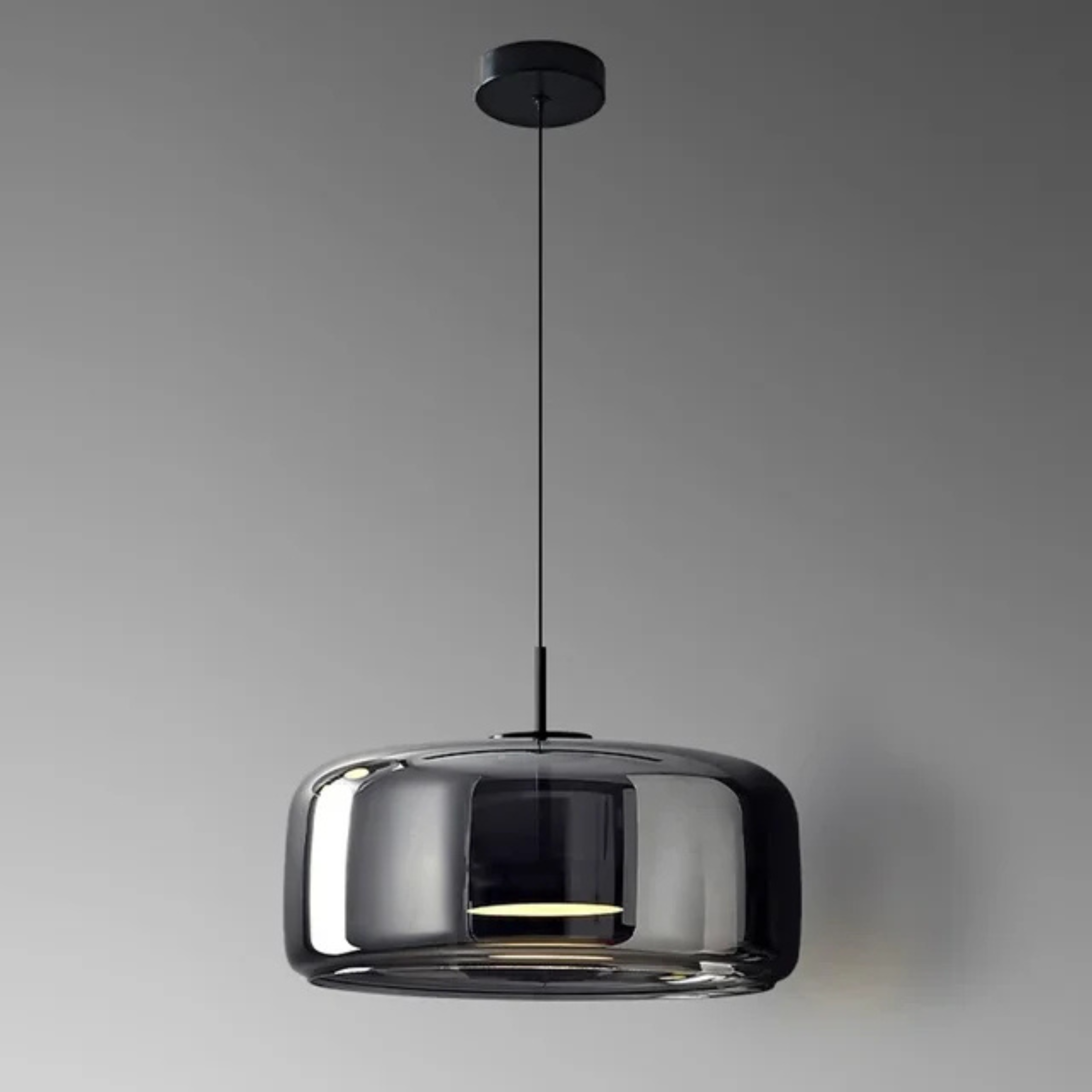 Modern Elegant Clear Glass Kitchen Island Pendant Light