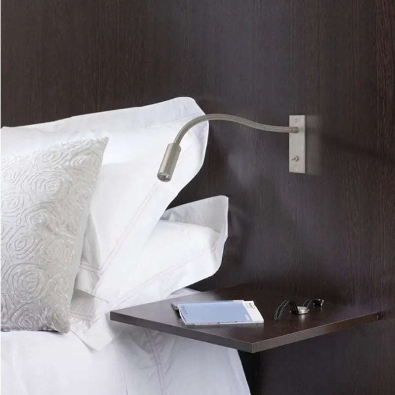 Minimalist Adjustable Head Reading Wall Spotlight Lamp
