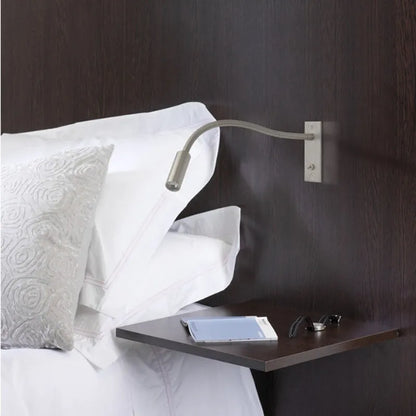 Minimalist Adjustable Head Reading Wall Spotlight Lamp