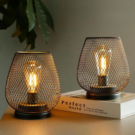 Wireless LED Table Lamp For Indoor & Outdoor Use - Portable Lantern - Ambient Lighting