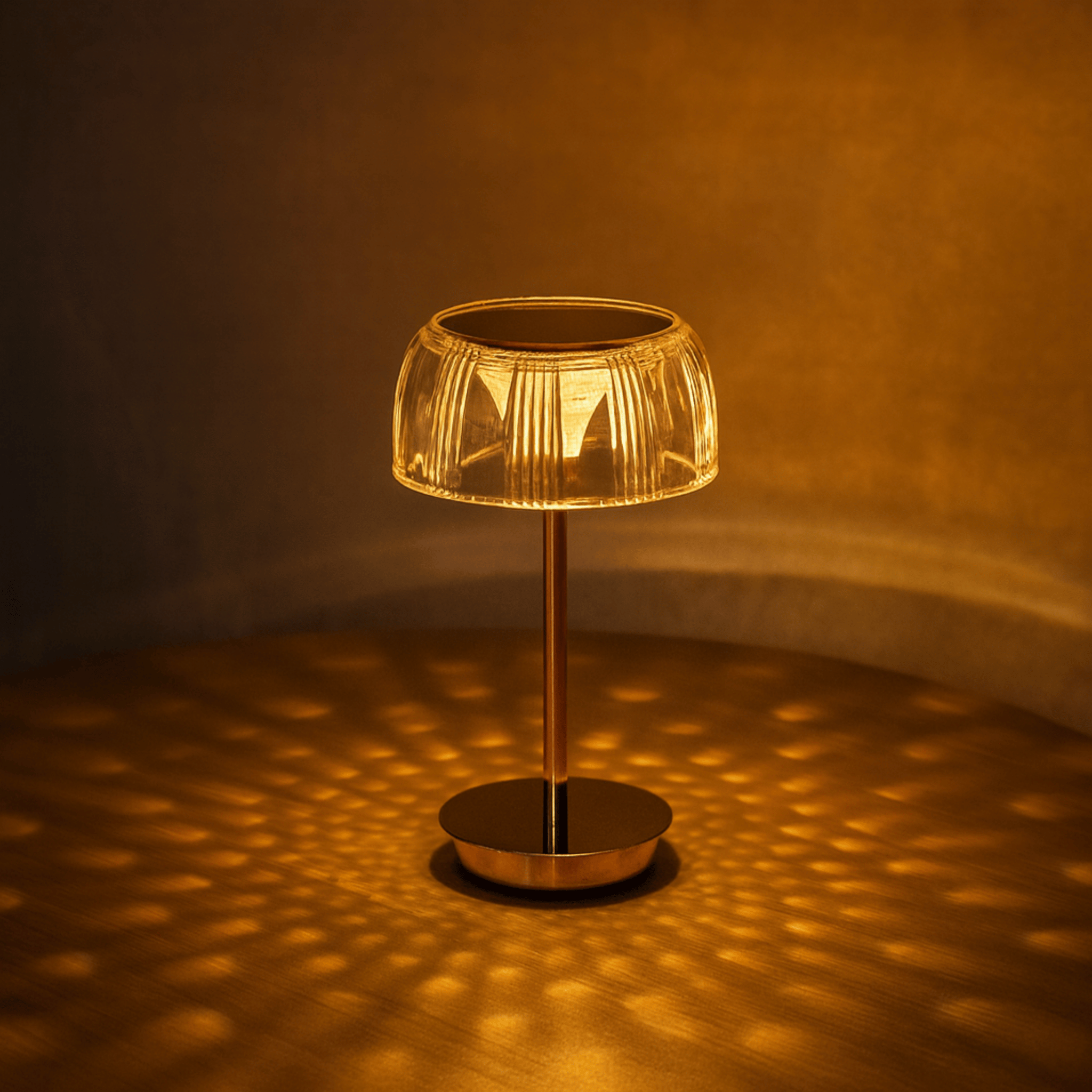 Jellyfish LED Bedside Table Lamp - Rechargeable Battery - Wireless