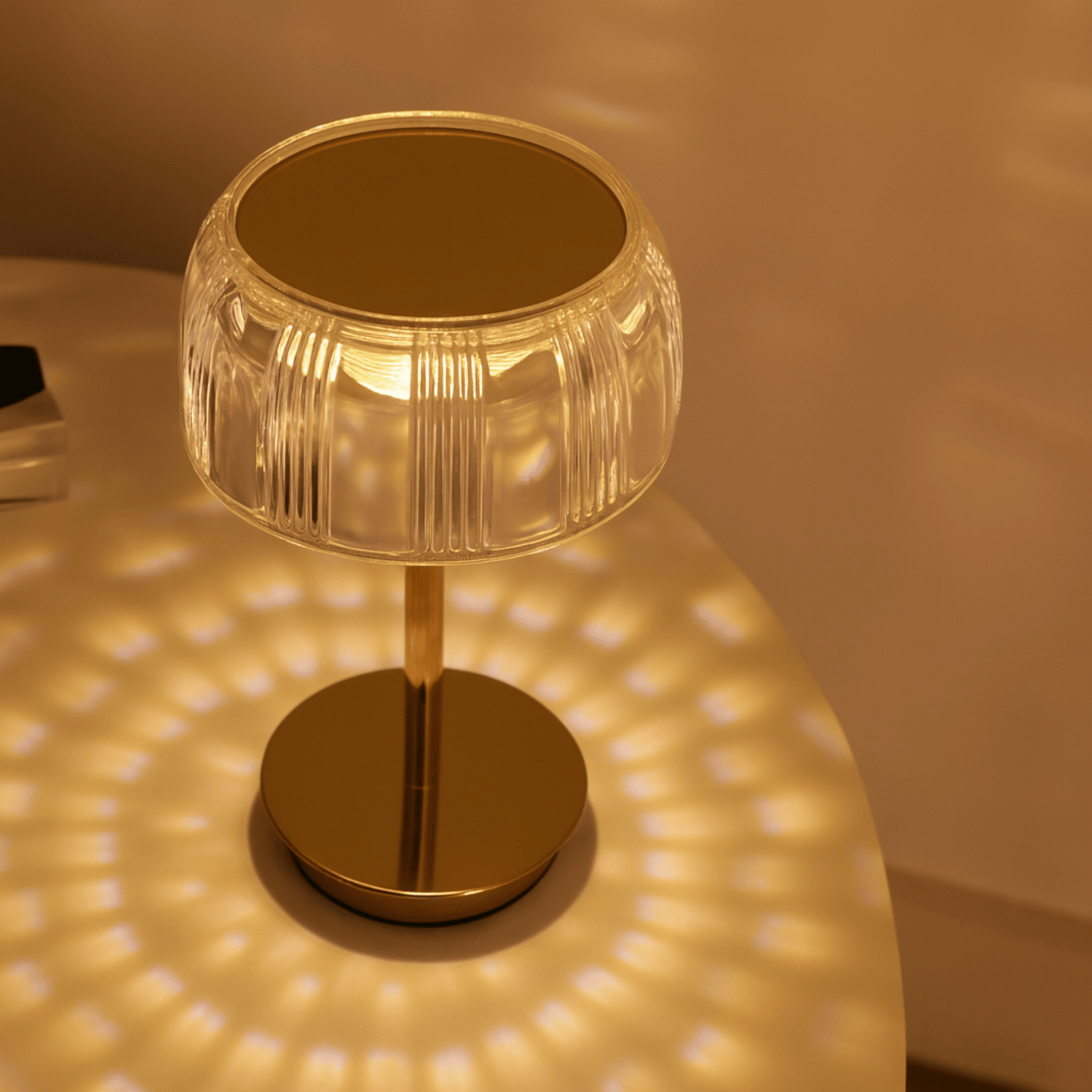 Jellyfish LED Bedside Table Lamp - Rechargeable Battery - Wireless