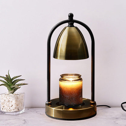 Contemporary Iron Mini Candle Warmer Lamp