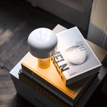 Mini Bedside Table Lamp - Modern Cordless Rechargeable - Touch Control