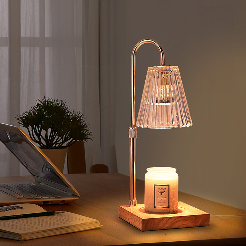Nordic Contemporary Glass Mini Candle Warmer Lamp