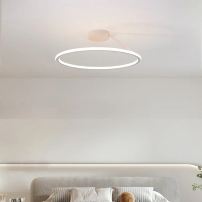 Modern LED Remote Control Low Profile Flush Mount Ceiling Light Multiple Sizes